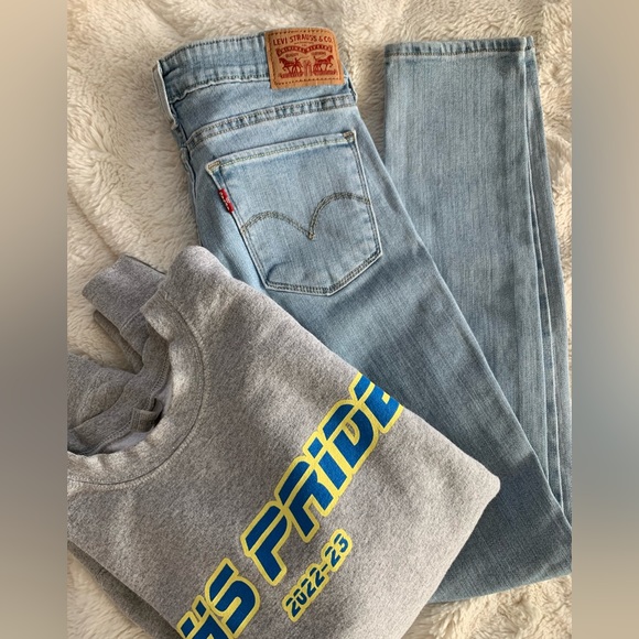 LEVI 710 | mid-rise | super skinny stretch | Ontario spring light wash | 26x28 - Picture 2 of 10